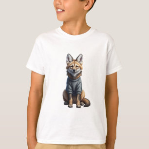Cosy Maned Wolf Puppy Kids T-Shirt