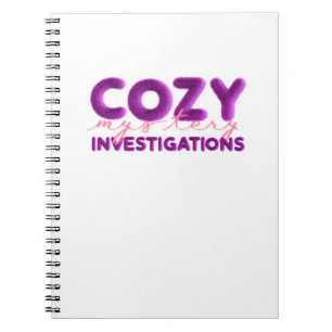 Cosy Mystery Investigations Notebook
