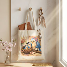 Cosy Nest Graduation Tote Bag