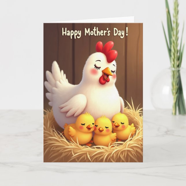 Cosy Nest Mothers Day Card (Front)
