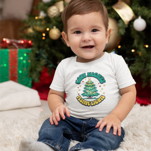 Cosy Nights, Festive Lights Christmas Tree Toddler T-Shirt