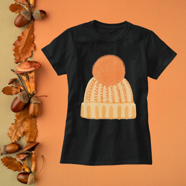 Cosy Orange Beanie T-Shirt (Creator Uploaded)