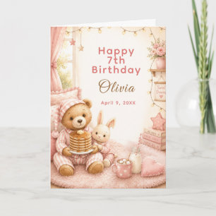 Cosy Pajama Birthday Card