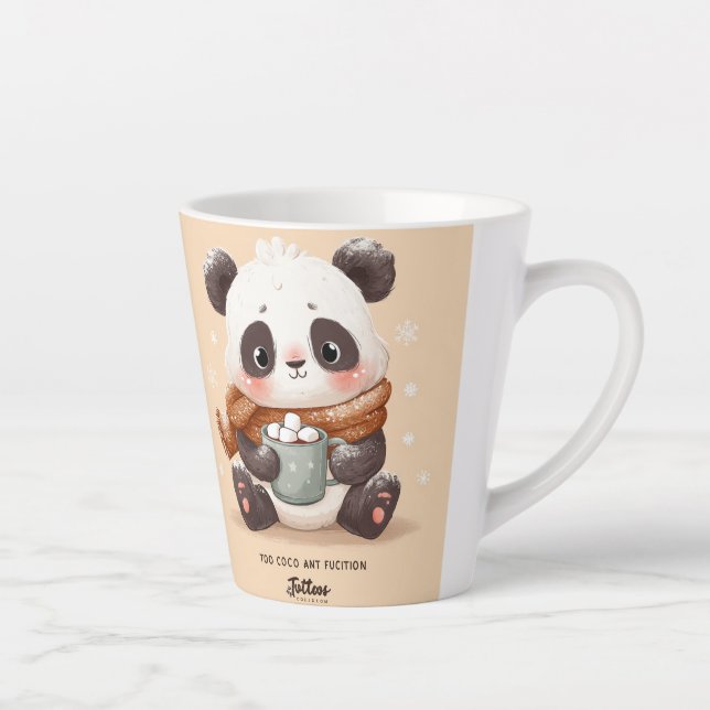 Cosy Panda's Cocoa Latte Mug (Right)