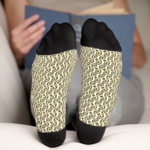 Cosy Pattern Crew Socks – Soft Stylish Comfort