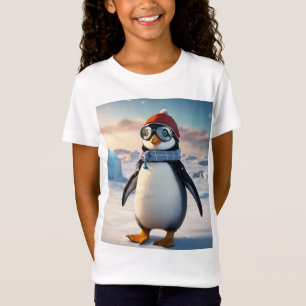 Cosy Penguin Huddle T-shirt Design – Perfect for N