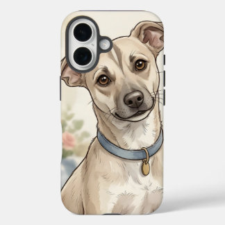 Cosy Pet Lover Design LinaPawStudio iPhone 16 Case