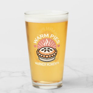 Cosy Pie Illustration: Warm Pies Warmer Moments Glass