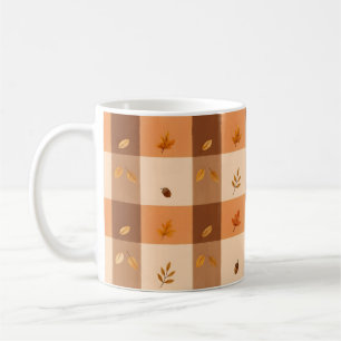 Cosy Plaid Charm Coffee Mug