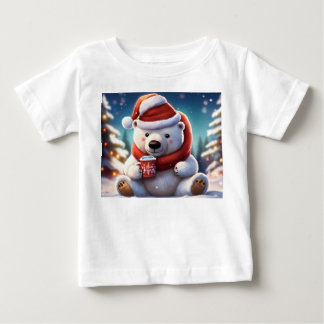 Cosy Polar Bear Christmas Tee