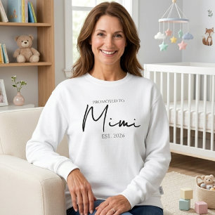 Cosy Promoted To Gigi EST Year Sweatshirt