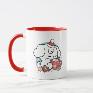 Cosy Puppy Dreams – Hot Chocolate and Christmas Mug