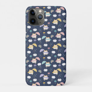 Cosy Rainy Day Pattern Case-Mate iPhone Case