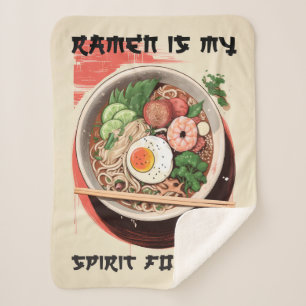 Cosy Ramen-Themed Blanket for Ramen Lover