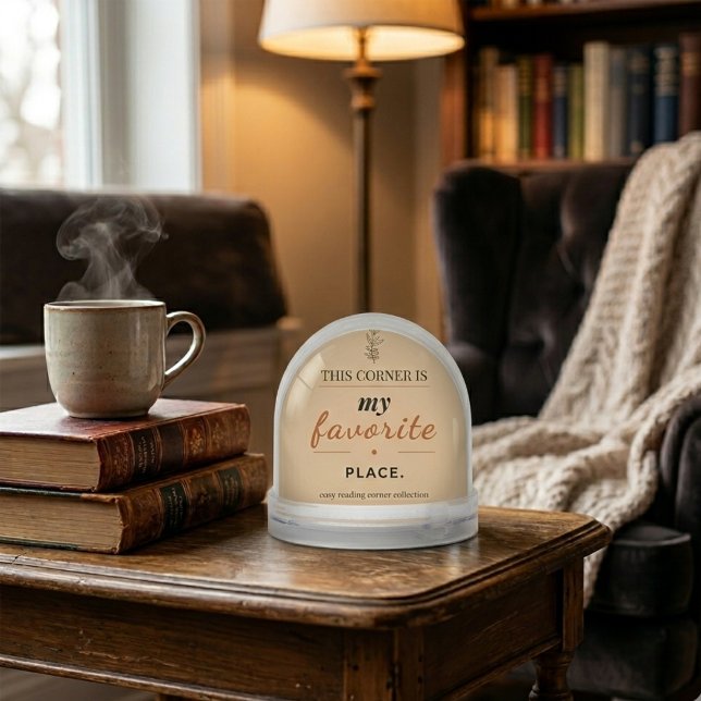 Cosy Reading Corner Snow Globe (Creator Uploaded)