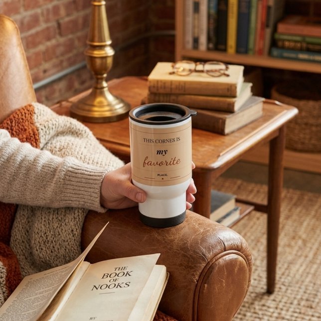 Cosy Reading Corner Travel Mug  15oz (Creator Uploaded)