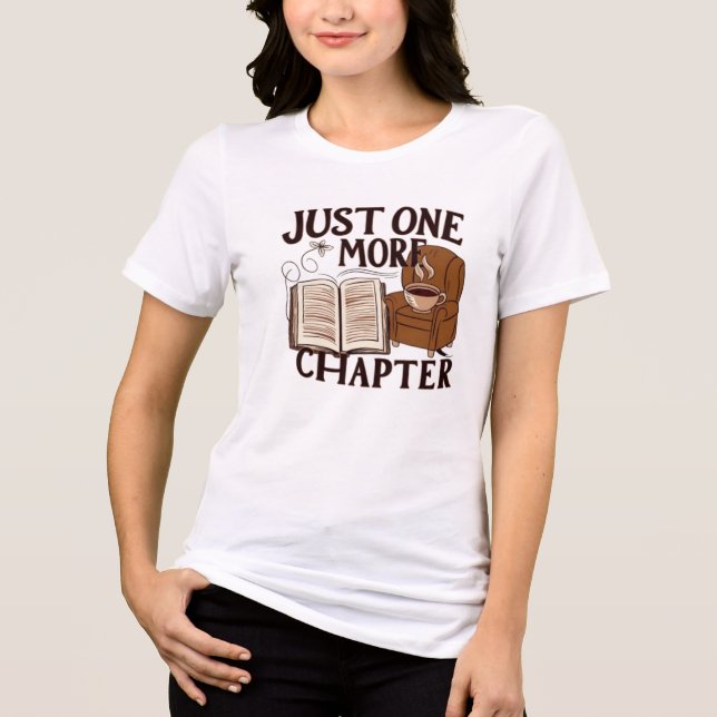 Cosy Reading Nook T-Shirt Tri-Blend Shirt (Front)