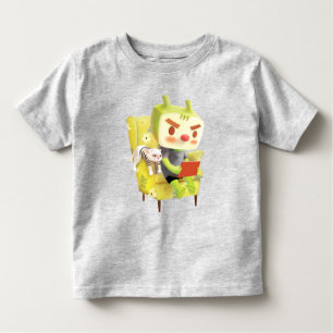 Cosy Reading Time with Pet Toddler T-Shirt