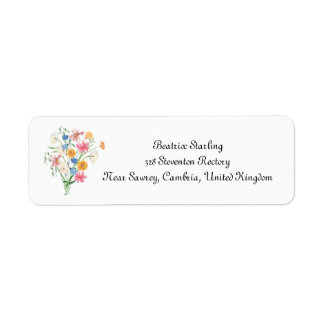 Cosy return address labes.