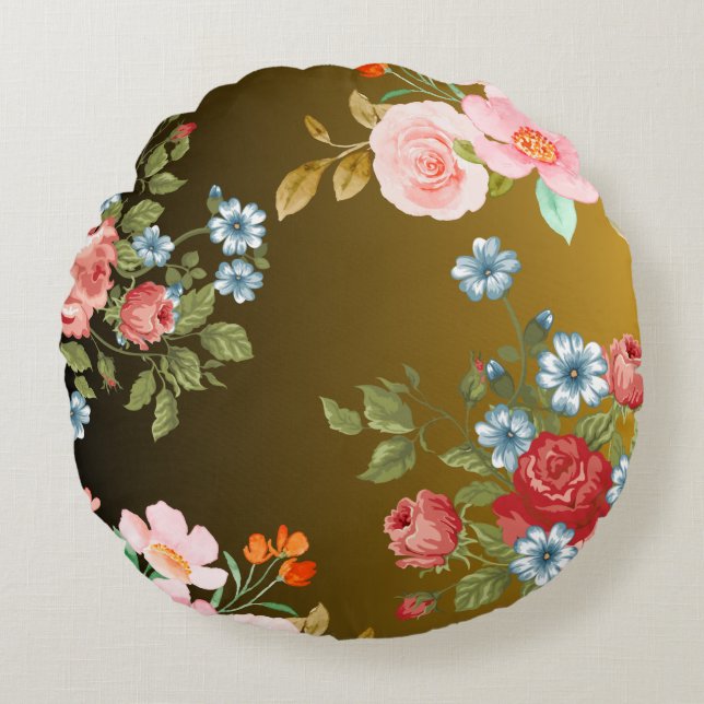 "Cosy Round Pillow" Cushion (Front)