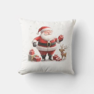 Cosy Santa Claus Decorative Pillow