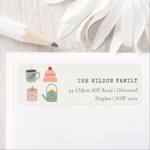Cosy Scandi Winter Essential Blush Green Address