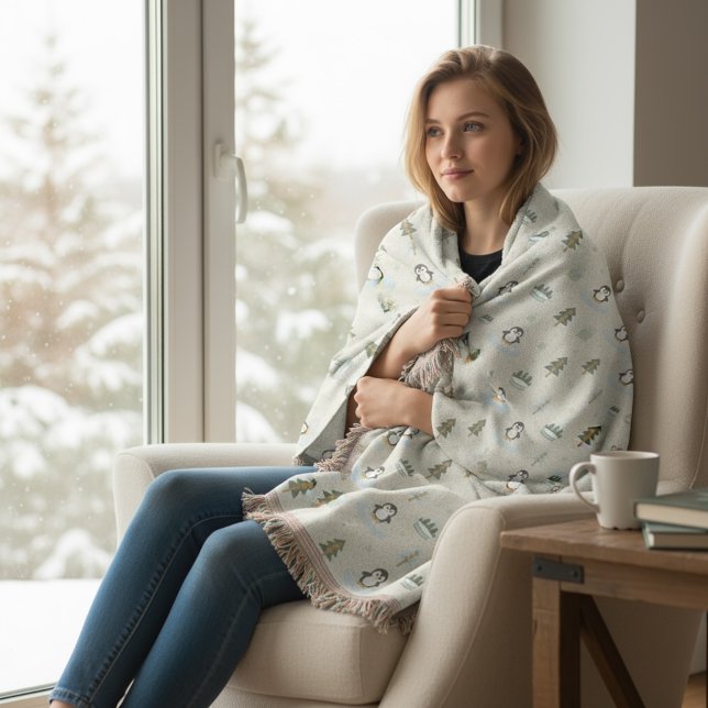Cosy Scandinavian Holiday Woven Blanket (Creator Uploaded)