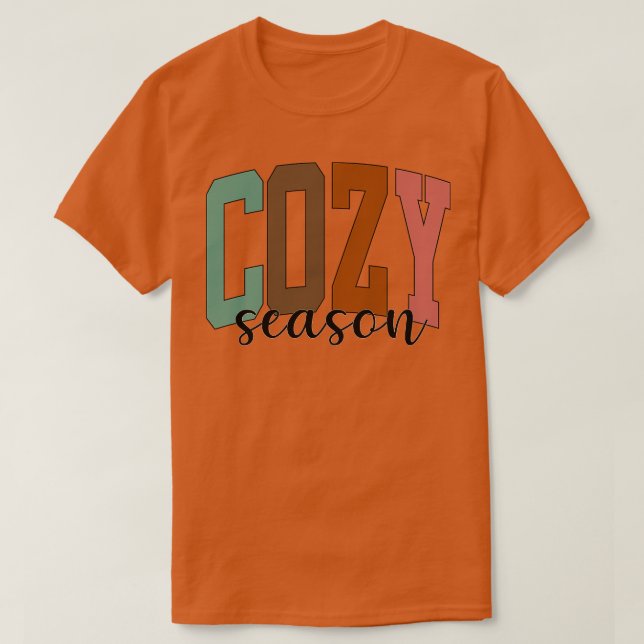cosy season autumn T-Shirt (Design Front)