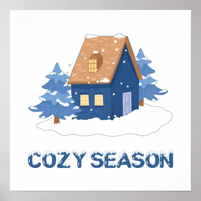 Cosy Season Winter Holiday Poster (Front)