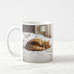 Cosy Sleeping Cat Coffee Mug