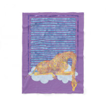 Cosy Sleeping Giraffe Baby's Quilt