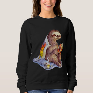 Cosy Sloth In Blanket Sweatshirt