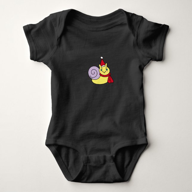 Cosy Snail Baby Top (Front)