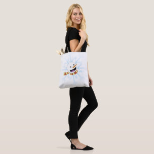 Cosy Snowman Tote Bag