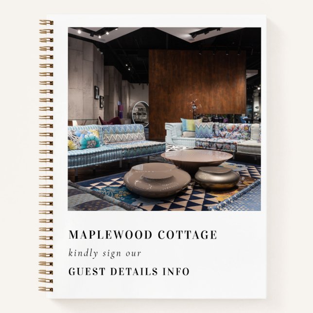 Cosy Stay Memories & Guest Experience Journal (Front)