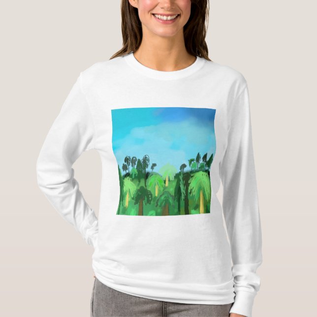 Cosy Stormy Day T-Shirt (Front)