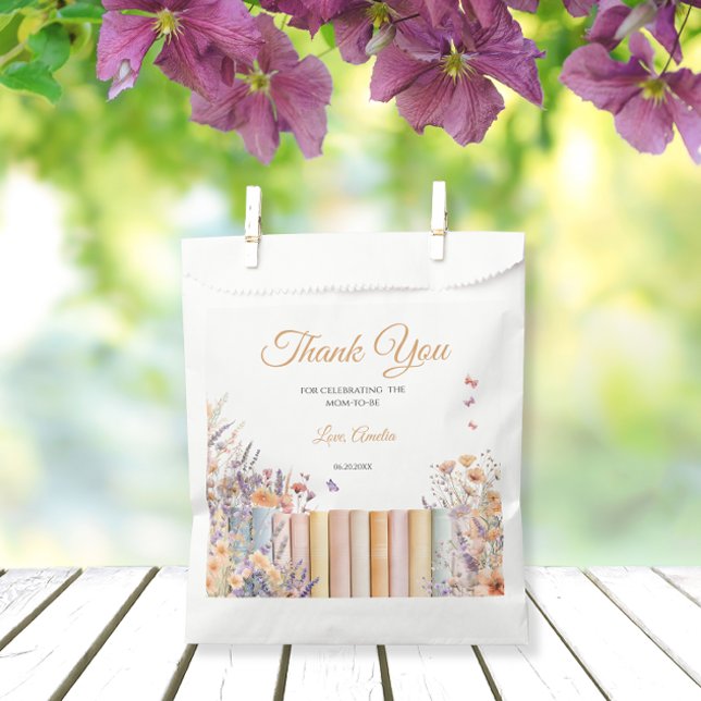 Cosy Storybook Baby Shower Favour Bags (Creator Uploaded)