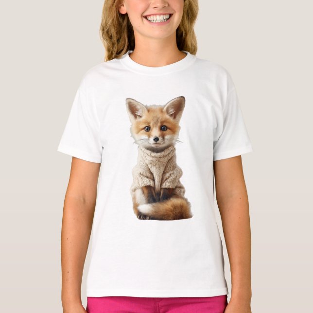 Cosy Sweater Baby Fox Kids (Front)
