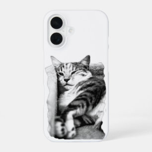 Cosy Tabby Cat Portrait Phone Case