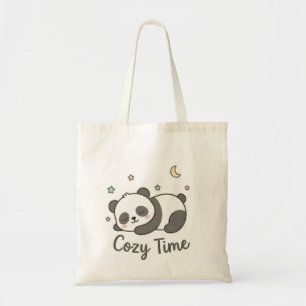 Cosy Time Panda Tote Bag Cute Kawaii Animal Bag