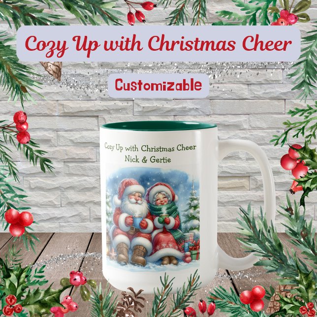 Cosy Up with Christmas Cheer Coffee Mug (Creator Uploaded)