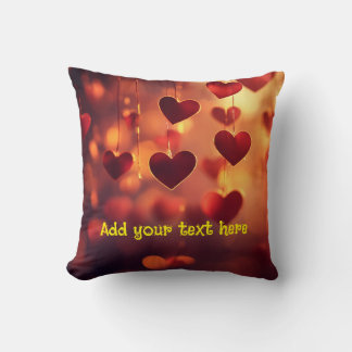 "Cosy Up with Love" cushion – Customisable