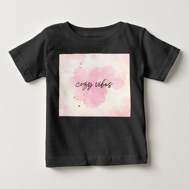cosy vibe soft material fabric T-Shirt (Front)
