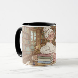 Cosy Vintage Library Mug