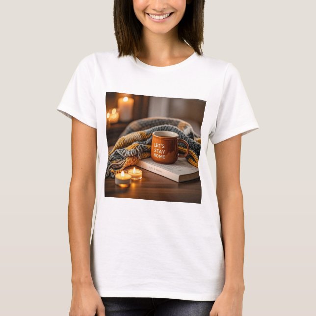 Cosy warm candle lit evening  T-Shirt (Front)