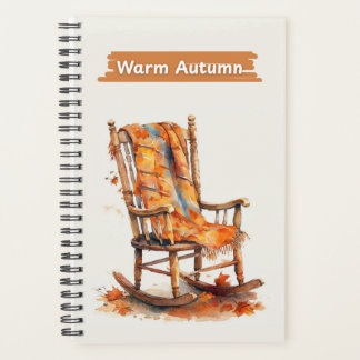 Cosy Watercolor Rocking Chair Planner