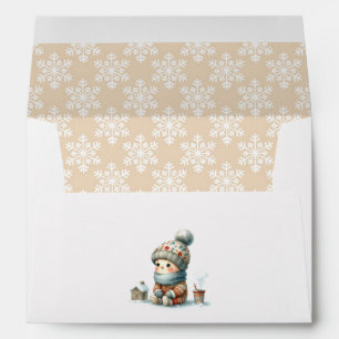 Cosy Winter "Baby It’s Cold Outside!" Baby Shower Envelope