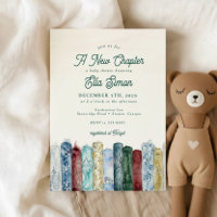 Cosy Winter New Chapter Book Baby Shower