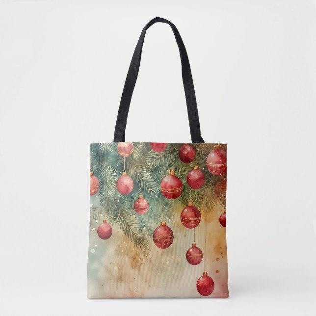 Cosy Winter Nights Christmas Tote (Front)