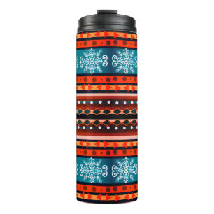 Cosy Winter Pattern Thermal Tumbler